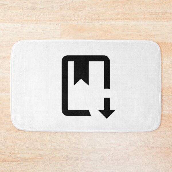 Item preview, MDI book-arrow-down-outline designed and sold by GnarlyFurtardo.