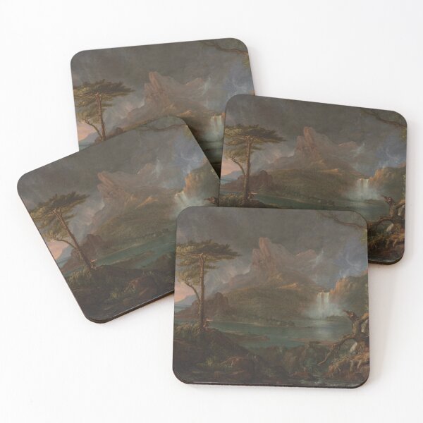 Item preview, A Wild Scene (Thomas Cole) designed and sold by ArtHistorical.