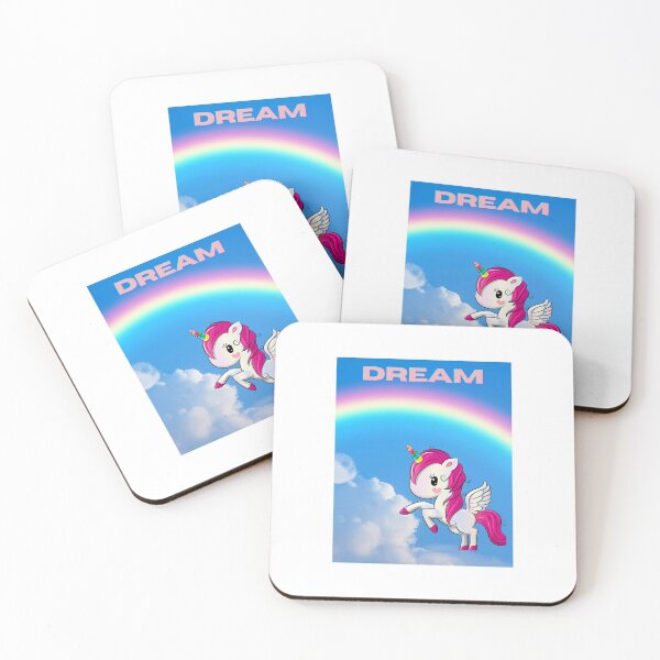 Item preview, THE UNICON ARE IN BEAUTIFULCOLORS  PINK BLUE WHITE. designed and sold by marie1919.