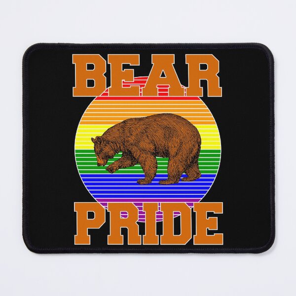 Item preview, Bold Bear Pride Design with a Ginger Bear designed and sold by LthrDaddyBear.