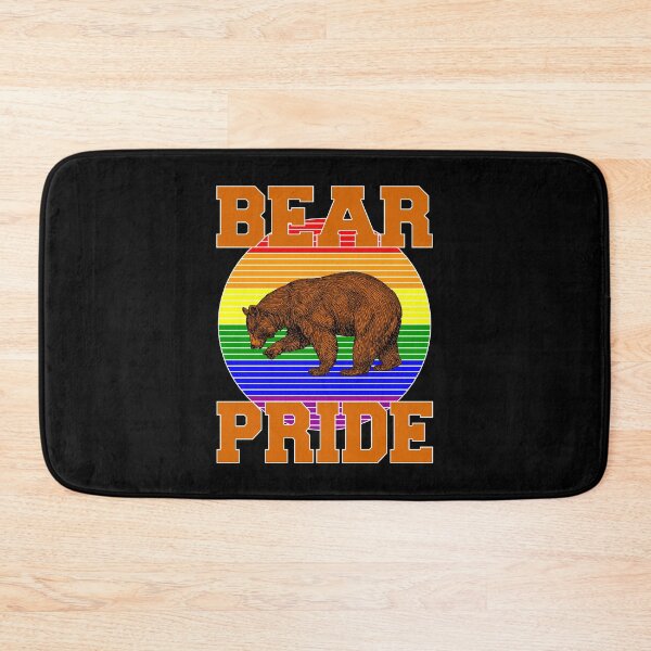 Item preview, Bold Bear Pride Design with a Ginger Bear designed and sold by LthrDaddyBear.