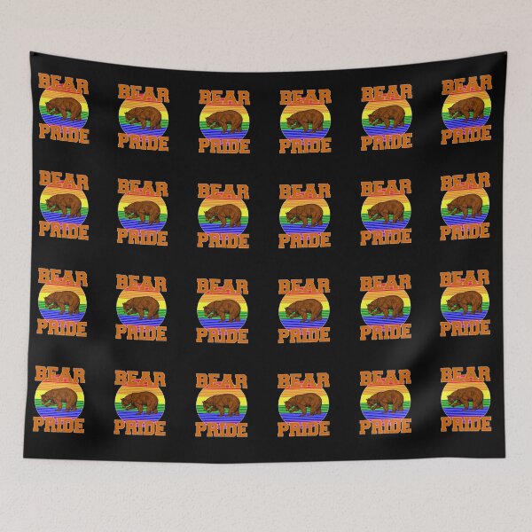 Item preview, Bold Bear Pride Design with a Ginger Bear designed and sold by LthrDaddyBear.