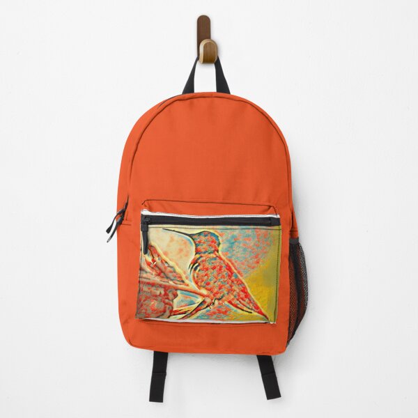 Item preview, Early Morning Friends - Hummingbird at Dawn at feeder designed and sold by SpotOnJ.