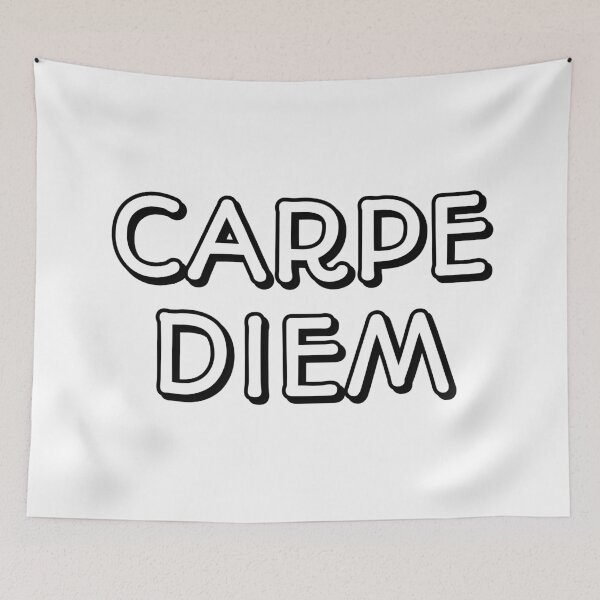 Item preview, CARPE DIEM - SEIZE THE DAY designed and sold by Inspirationmotivation.