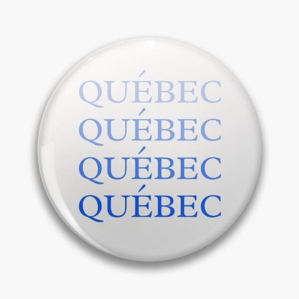 Item preview, 4 x Québec in blue - Quebec designed and sold by No.1 Canada Designs.