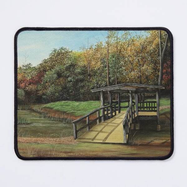Item preview, Crossing a Bridge designed and sold by Lens2Canvas.