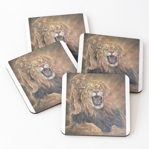 Item preview, Lion, Lion Art, Lion Painting, Lion Cub, Lion Cub Art, Lion Cub Painting, Lion Wall Art, Lion Cub Wall Art designed and sold by SunscapesArt.