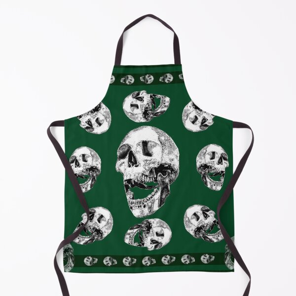 Item preview, Skull greens__7j designed and sold by SueKnox.