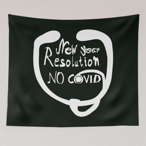 Item preview, New Year Resolution - Resolution NO covid. designed and sold by DNC1134.