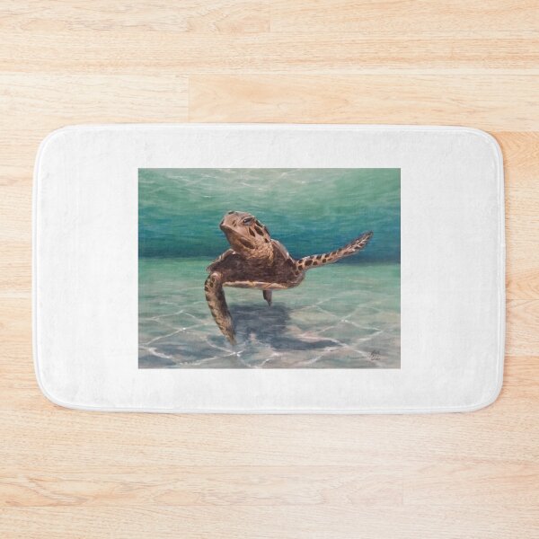 Item preview, Sea turtle underwater, Sea turtle art, Sea turtle painting, Sea turtle wall art, sea turtle wall decor, Sea turtle decor designed and sold by SunscapesArt.