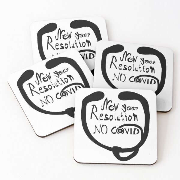 Item preview,  New Year Resolution - Resolution NO covid designed and sold by DNC1134.