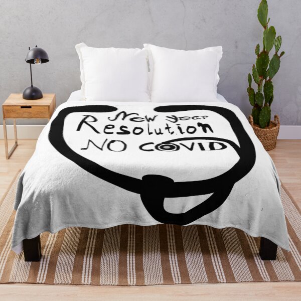 Item preview,  New Year Resolution - Resolution NO covid designed and sold by DNC1134.
