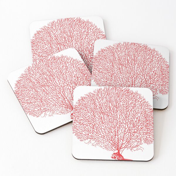Item preview, Red Sea Fan Coral designed and sold by pelagio.