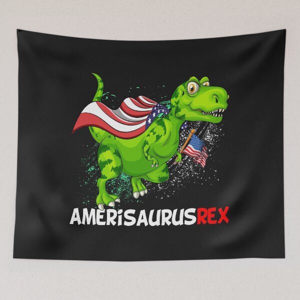 Item preview, amerisaurusRex vetro classic T-shirt, AmeriSaurus T rex Dinosaur Men Father's Day Family Matching T-Shir designed and sold by Luckydoe1.