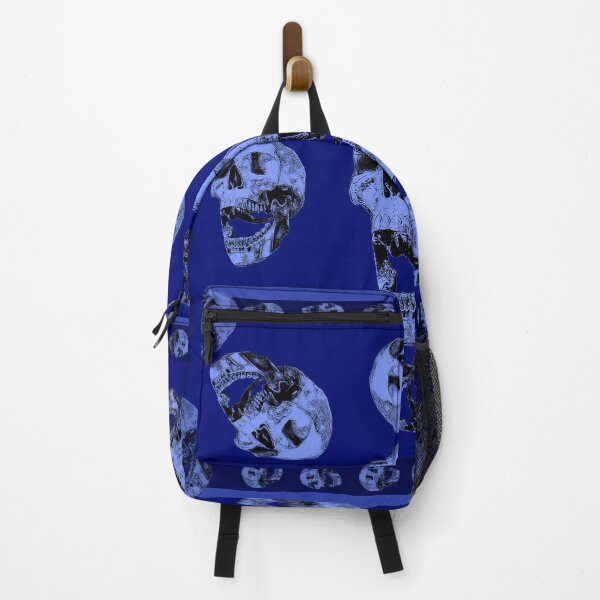 Item preview, Skull blue and black_7f designed and sold by SueKnox.