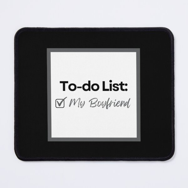 Item preview, To-do List: My Boyfriend designed and sold by SmileWit.