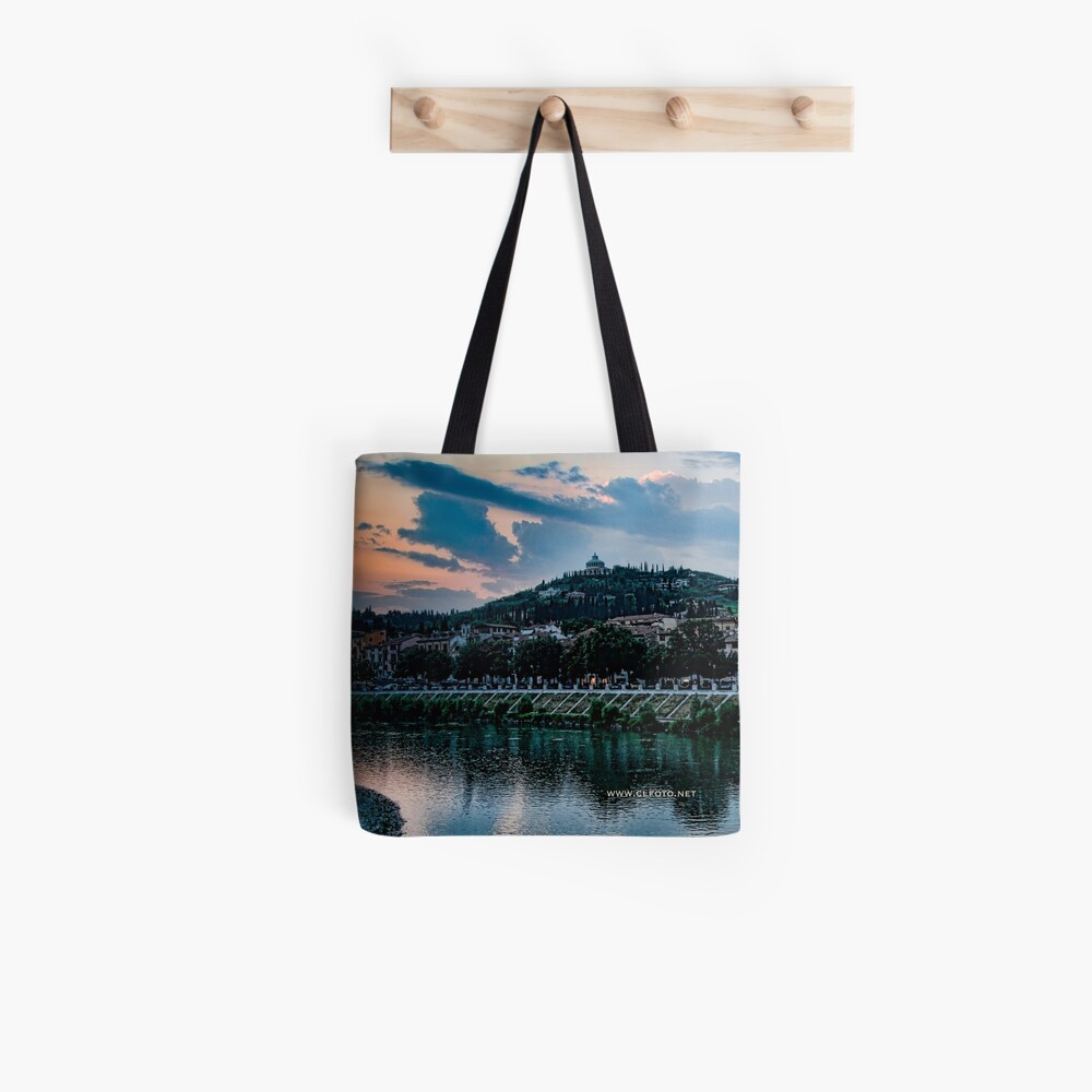 Hillside above Verona, Italy Tote Bag