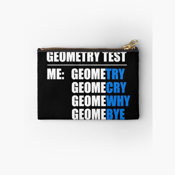 Item preview, Geometry Test - Math Is Hard designed and sold by murkyswamp.
