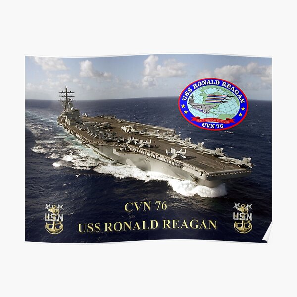 CVN-76 USS Ronald Reagan Poster