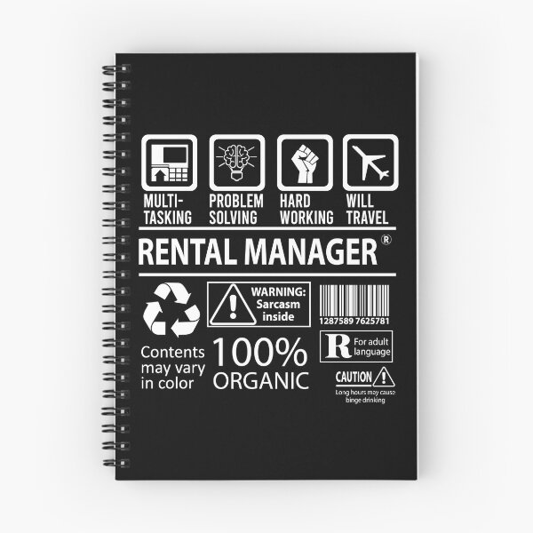 Item preview, Rental Manager T Shirt - MultiTasking Certified Job Gift Item Tee designed and sold by killingworthhi.