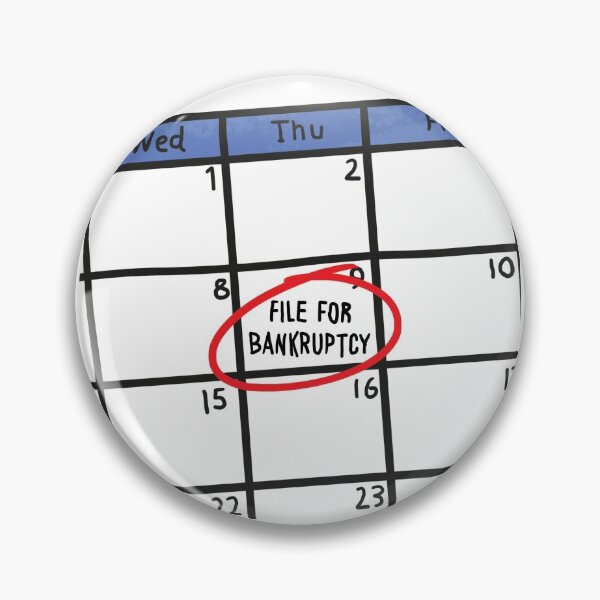 Item preview, Important Calendar Date (Bankruptcy) designed and sold by connor-maitland.