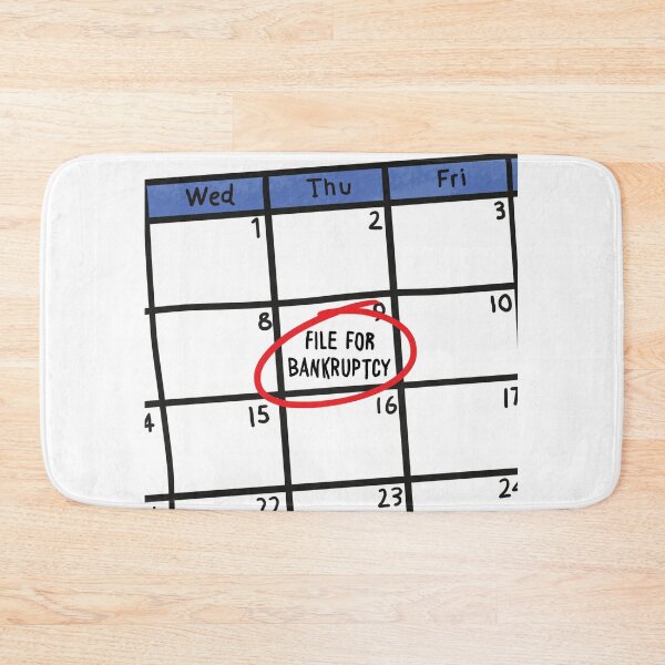 Item preview, Important Calendar Date (Bankruptcy) designed and sold by connor-maitland.