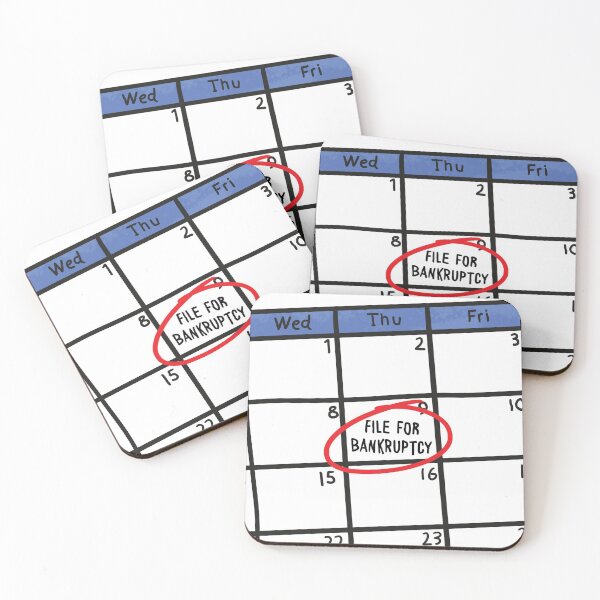 Item preview, Important Calendar Date (Bankruptcy) designed and sold by connor-maitland.