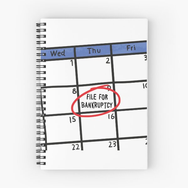 Item preview, Important Calendar Date (Bankruptcy) designed and sold by connor-maitland.