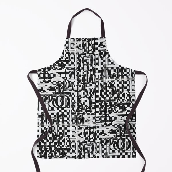 Item preview, Black and white letters abstract designed and sold by BJG1966.