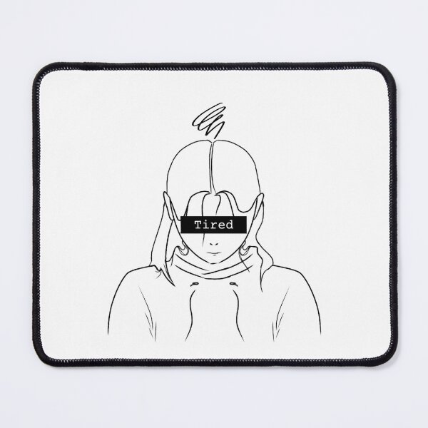 Item preview, Tired in Monoline designed and sold by IndagoAdihs.