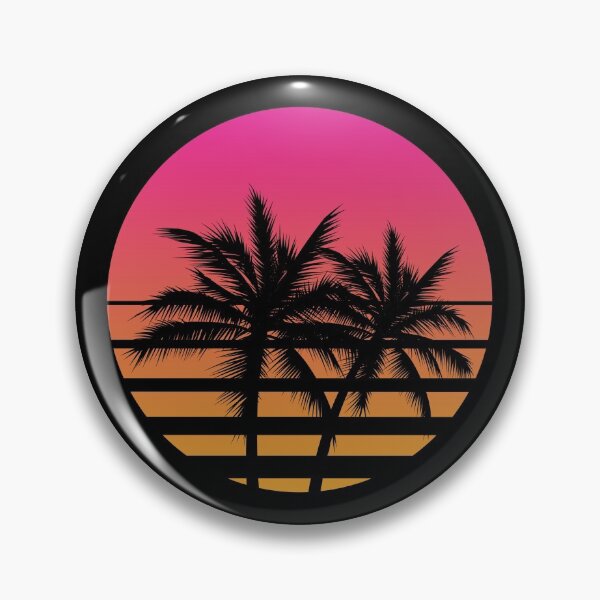 Item preview, Vintage Retro 80s Tropical Sunset Miami Aesthetic designed and sold by amos20111.