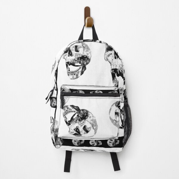 Item preview, Skull white background and black_7a designed and sold by SueKnox.