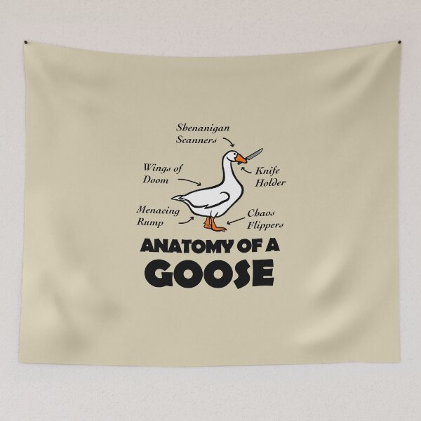 Item preview, Anatomy Of A Goose designed and sold by TheUnknown93.