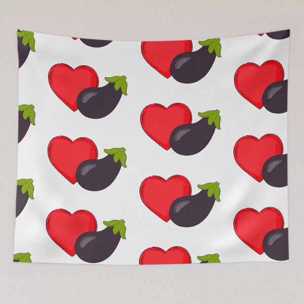 Item preview, LOVE EGGPLANT, FUNNY GRAPHIC  designed and sold by IBD-HOUS.