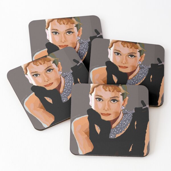 Item preview, Breakfast at Tiffs (Audrey Hepburn Study) designed and sold by indigowilds.