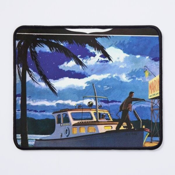 Item preview, Motor Boat 002 Blue designed and sold by armadatees.