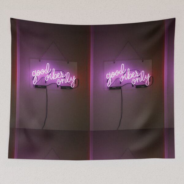 Item preview, Good Vibes Only Pink Neon Sign designed and sold by newburyboutique.