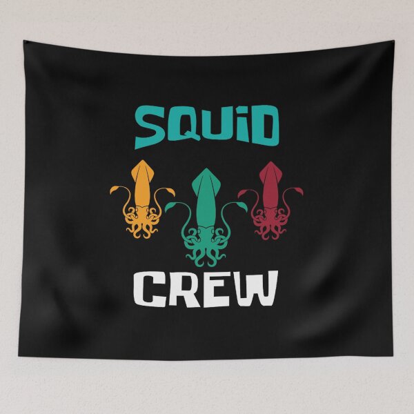 Item preview, squid crew octopus squid designed and sold by Arjunraveen.
