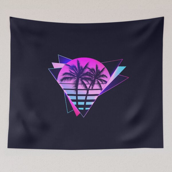 Item preview, 80s Retro Miami Neon Vaporwave Aesthetic Sunset designed and sold by amos20111.