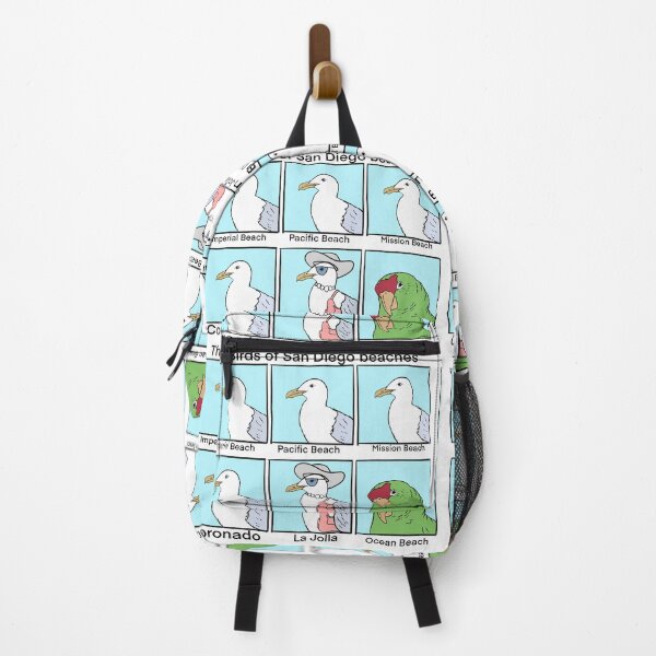 Item preview, Types of San Diego beach birds designed and sold by Manalopangaea.