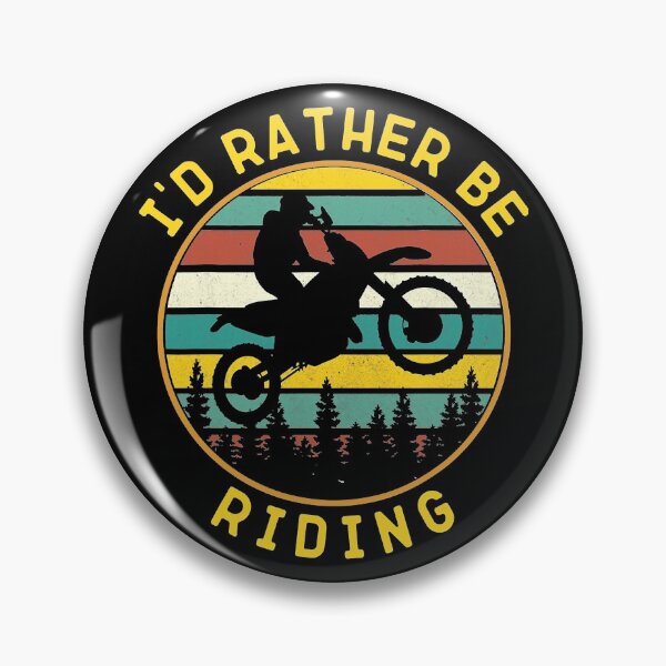 Item preview, I_d rather be riding motocross dirt bike tee designed and sold by JenniferLecher.