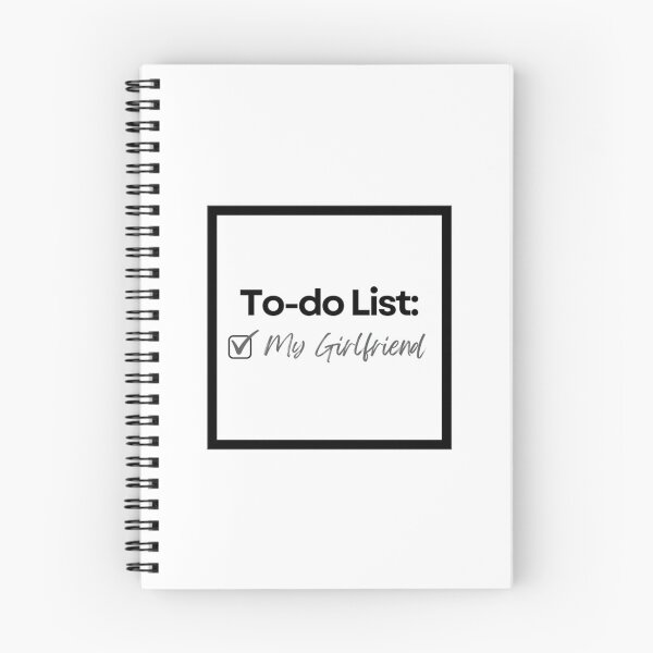 Item preview, To-do List: My Girlfriend designed and sold by SmileWit.