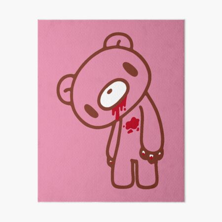 Gloomy Bear Wall Art Redbubble