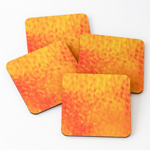 Item preview, Orange Flame Faux Fur Pattern designed and sold by ColorPopArtBoutique.