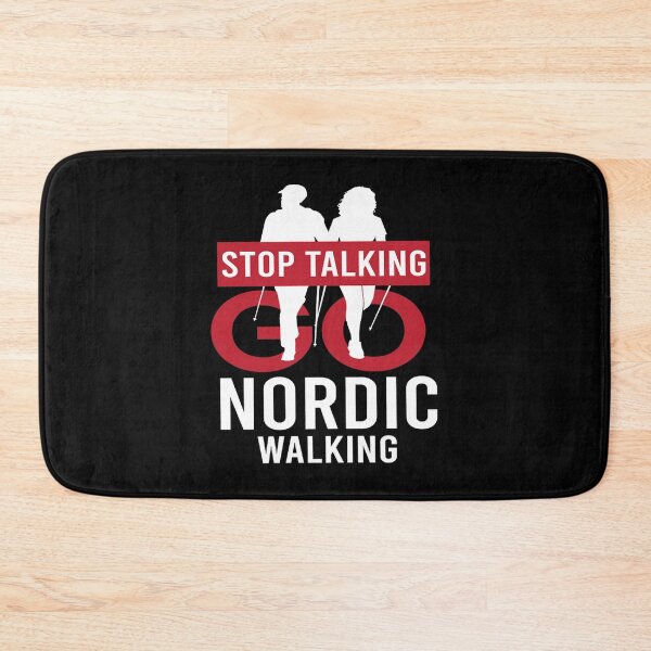 Item preview, stop talking nordic walking sport designed and sold by Arjunraveen.