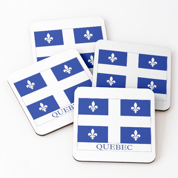 Item preview, Flag of Quebec with name - Quebec designed and sold by No.1 Canada Designs.