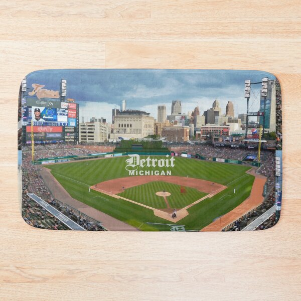 Item preview, Detroit, Michigan - Detroit Skyline from Ballpark designed and sold by leemcnut.