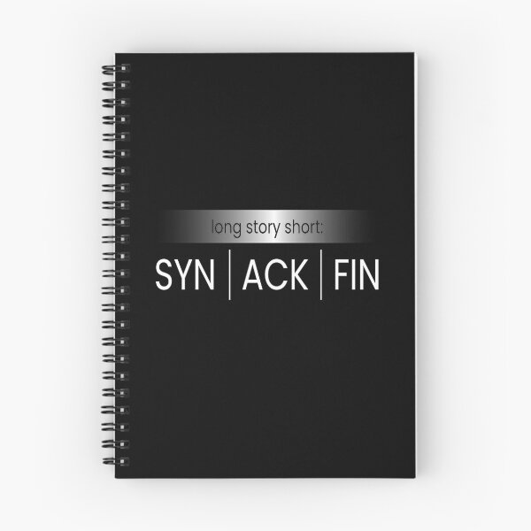 Artikelvorschau, syn ack fin it Hacker-Code entworfen und verkauft von Arjunraveen.