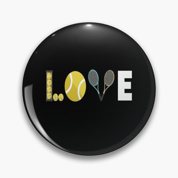 Item preview, tennis love racket ball designed and sold by Arjunraveen.