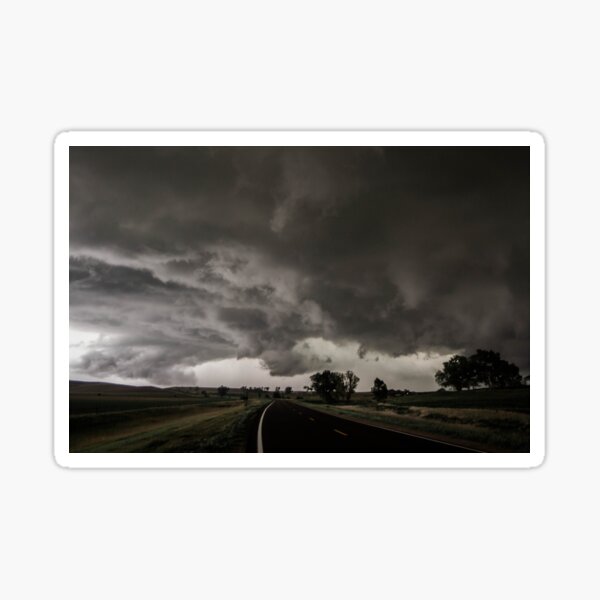 Ill-Fated Journey Central Nebraska Storm Chase 2014 Sticker